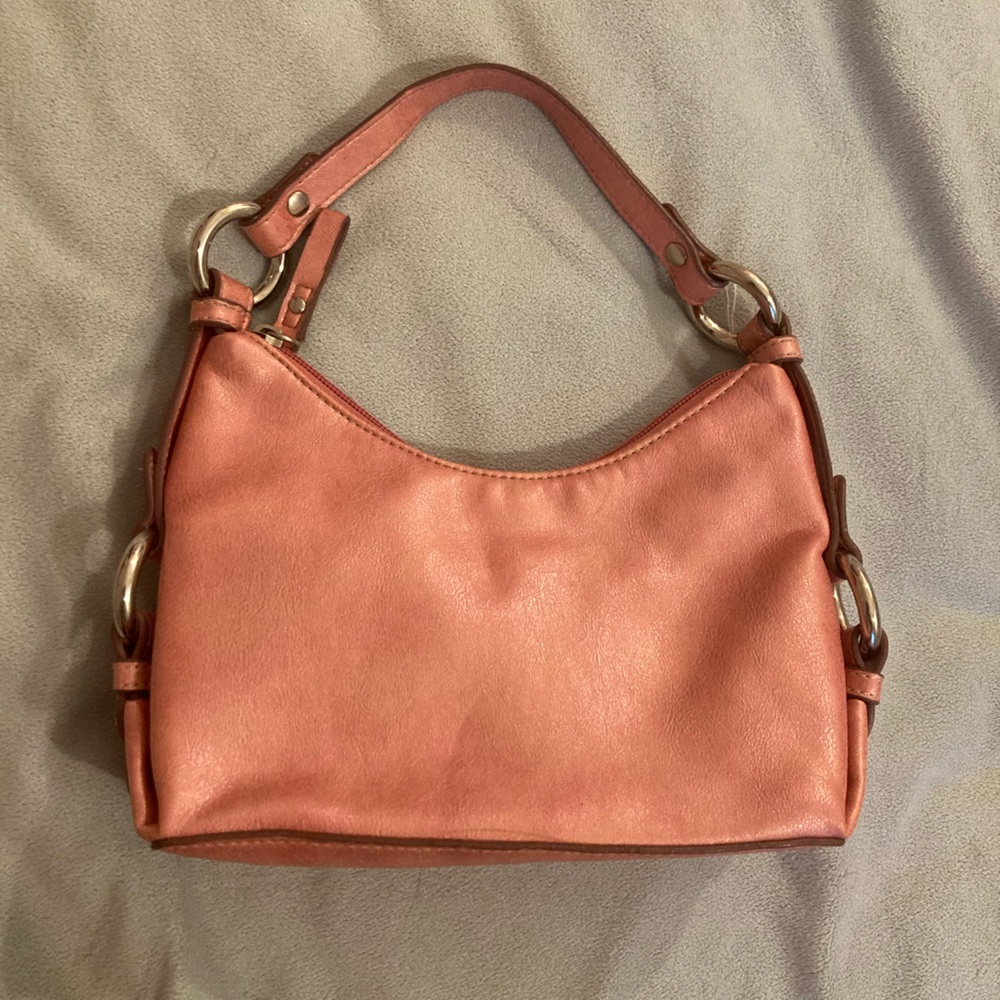 Vintage Tommy Hilfiger Pink Leather Mini Purse